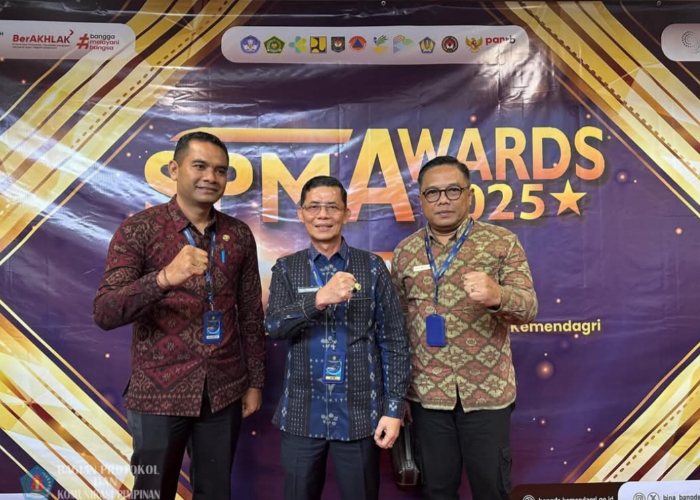 HADIR : Bupati Klungkung I Made Satria menghadiri Standar Pelayanan Minimal (SPM) Award TA 2025 di Gedung Serbaguna Ditjen Bina Pembangunan Daerah Kemendagri.