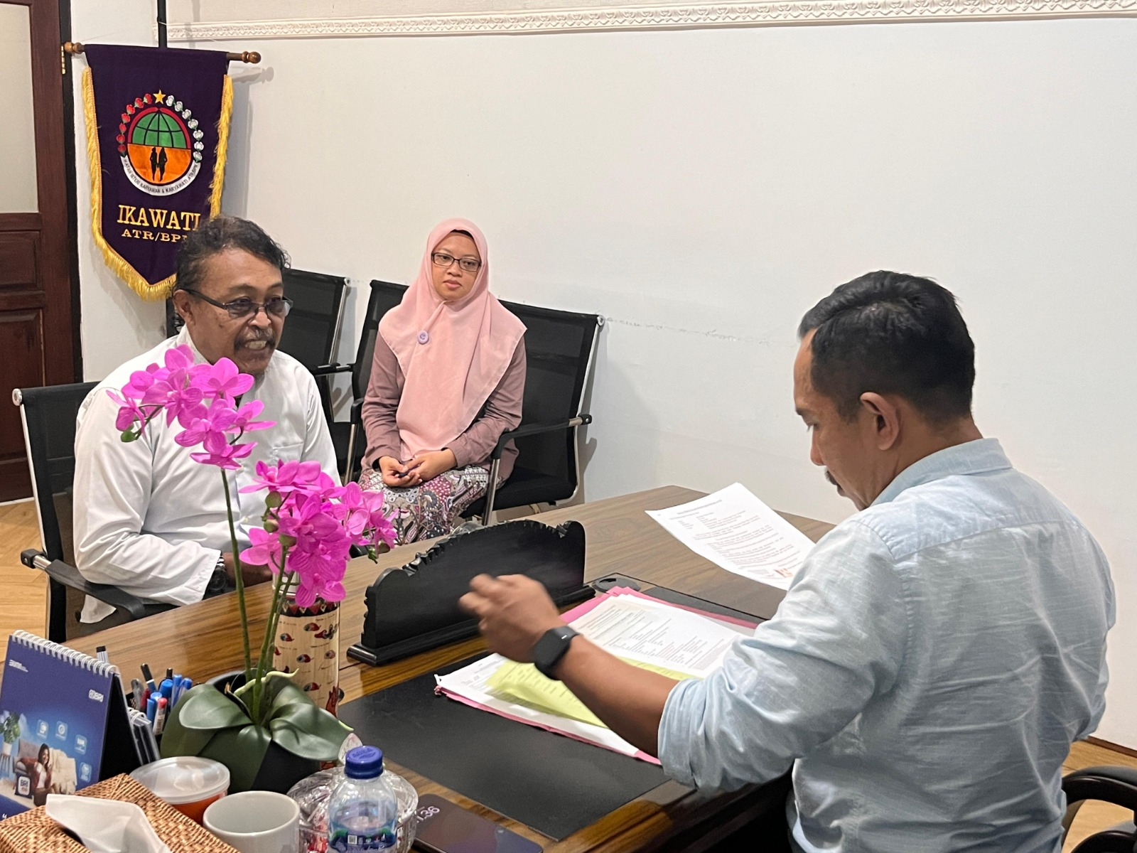 Pengambilan Sumpah Permohonan Sertipikat Hilang Atas Nama Ida Bagus Putu Yudana