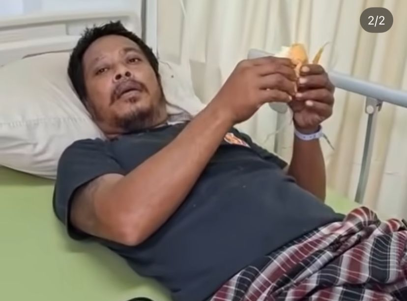 Terjatuh di Tukad Badung, Nyoman Krepet Butuh Uluran Tangan