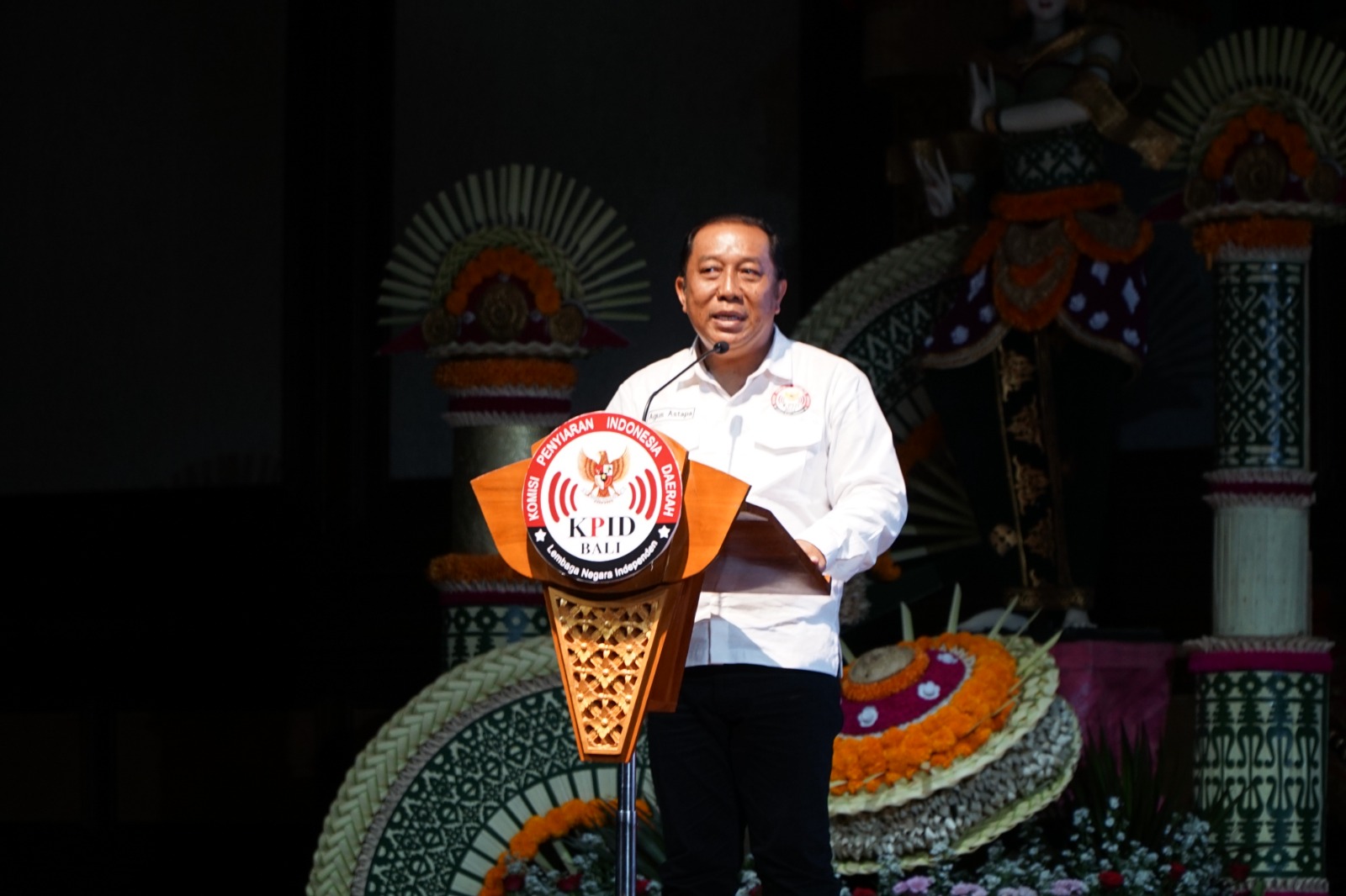Ketua KPID Bali, Agus Astapa