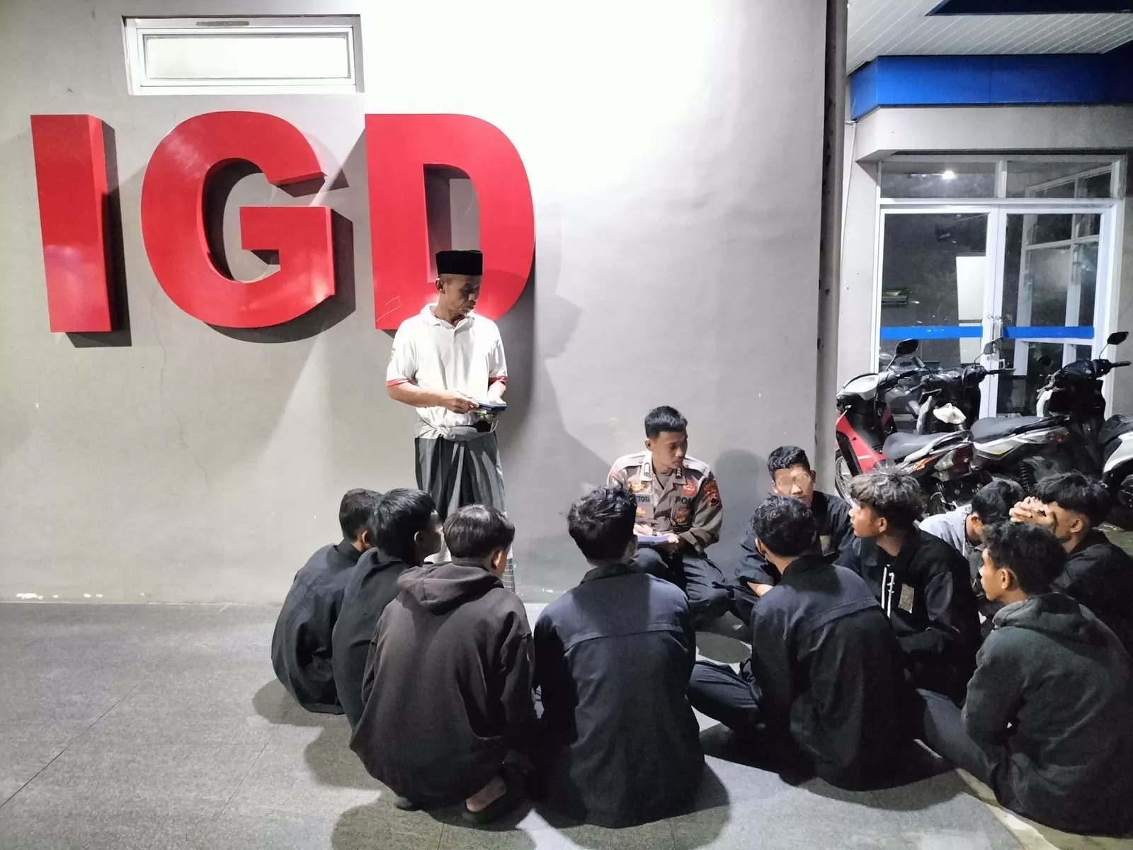 Polisi meminta keterangan dari rekan MPS yang sama-sama ikut latihan silat.