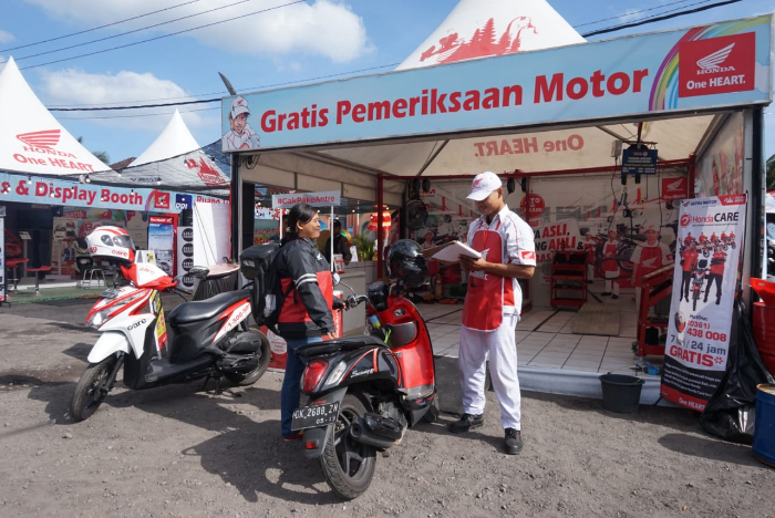 Bale Santai Honda 2025, antarkan Astra Motor Bali meraih penghargaan sebagai AHASS Siaga+.