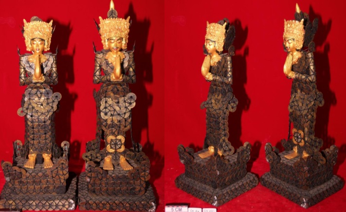 PRATIMA : Salah satu koleksi Pratima di Museum Bali.