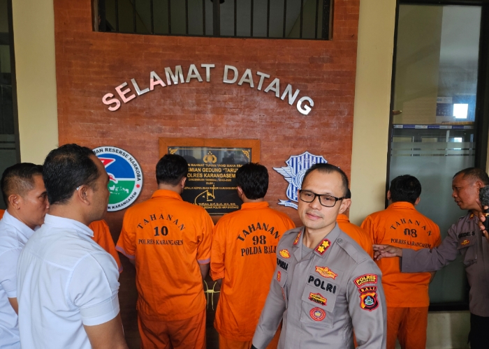 RILIS: Polres Karangasem berhasil mengungkap enam tersangka kasus narkoba di Karangasem.