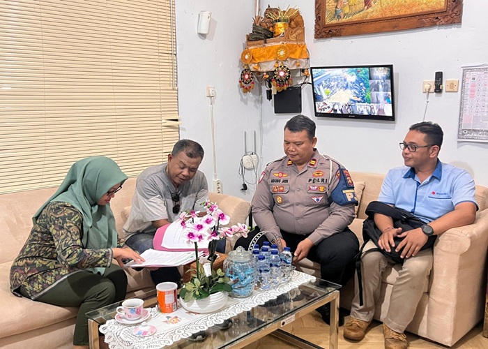 Kantor Pertanahan Kabupaten Klungkung memfasilitasi proses pelepasan hak atas tanah hak milik yang berlokasi di Desa Banjarangkan, Selasa (27/5/2025).