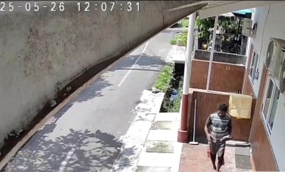 Aksi Nekat Pencuri Paket di Siang Bolong Hebohkan Warga Denpasar