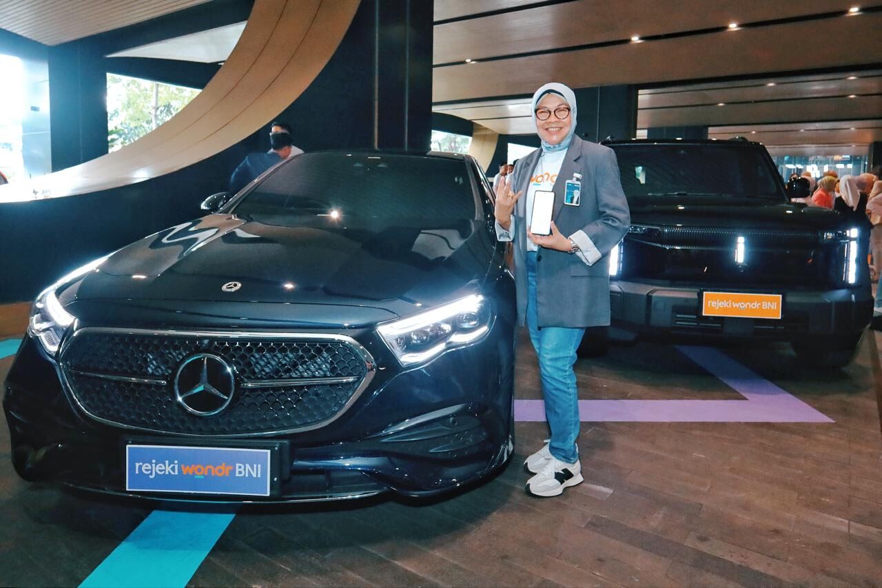Pengunjung dan nasabah berpeluang memenangkan hadiah menarik dalam program Rejeki Wondr BNI (RWB).