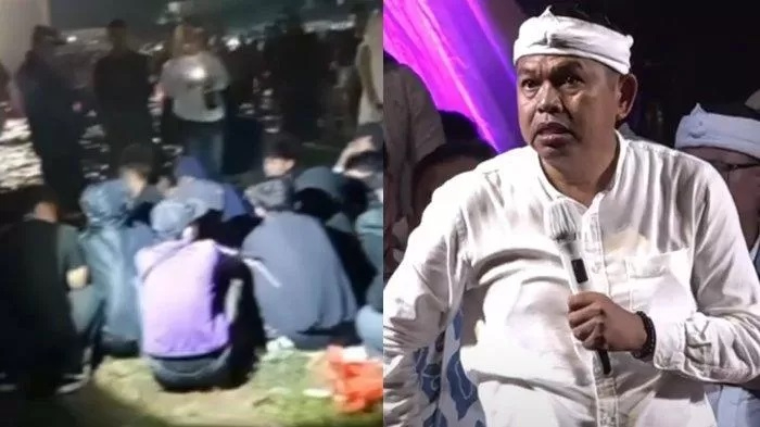 Dedi Mulyadi ngamuk saat pendukung persikas bentangkan spanduk