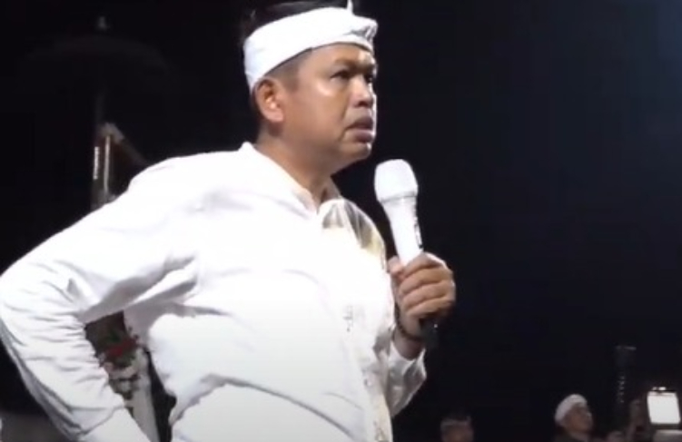 Dedi Mulyadi Meledak Saat Acara Santunan yang disusupi atribut persikas