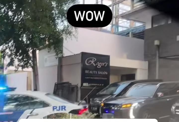Viral mobil mewah dikawal patwal saat pergi ke salon
