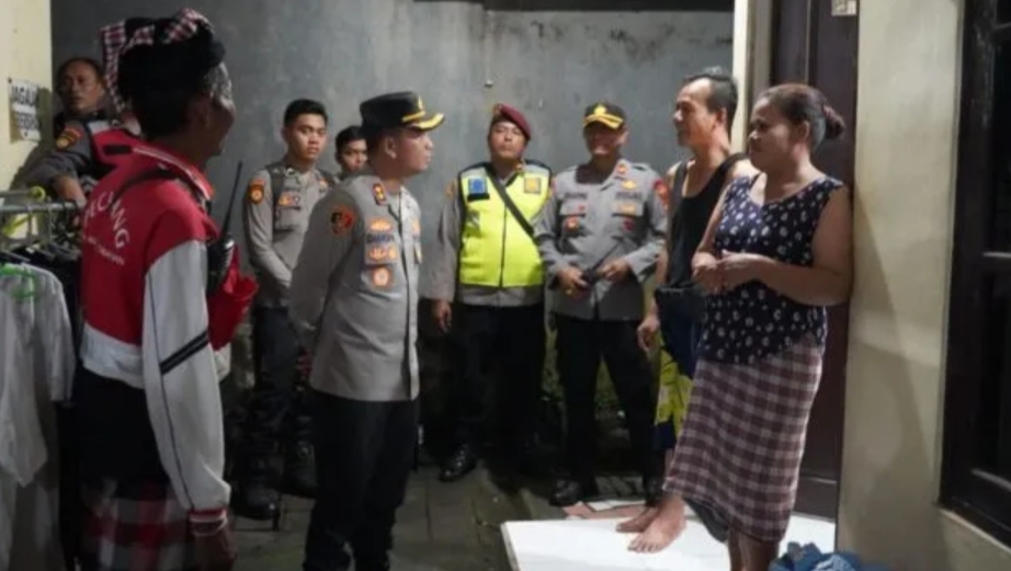 Sidak Polres Tabanan yang dipimpin langsung oleh Kapolres Tabanan, AKBP Chandra Citra Kesuma.