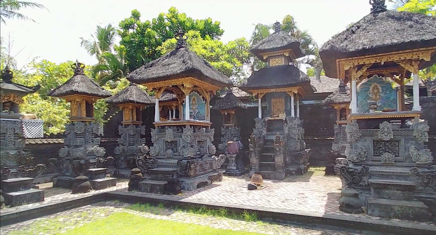 Pura Dalem Cedok Waru, di Desa Adat Kuta yang erat dengan kisah perjalanan Patih Gajah Mada