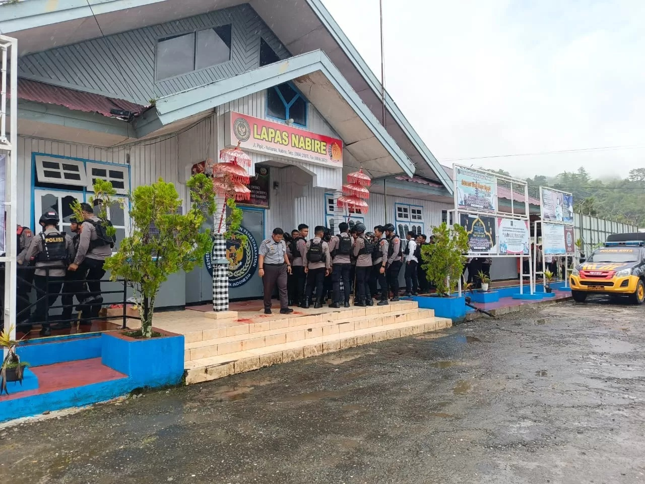 Belasan Napi kabur dari Lapas Nabire usai menyerang petugas