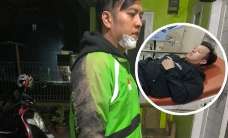 Pengemudi Ojol di Cangkuang Dianiaya OTK Usai Antar Pesanan