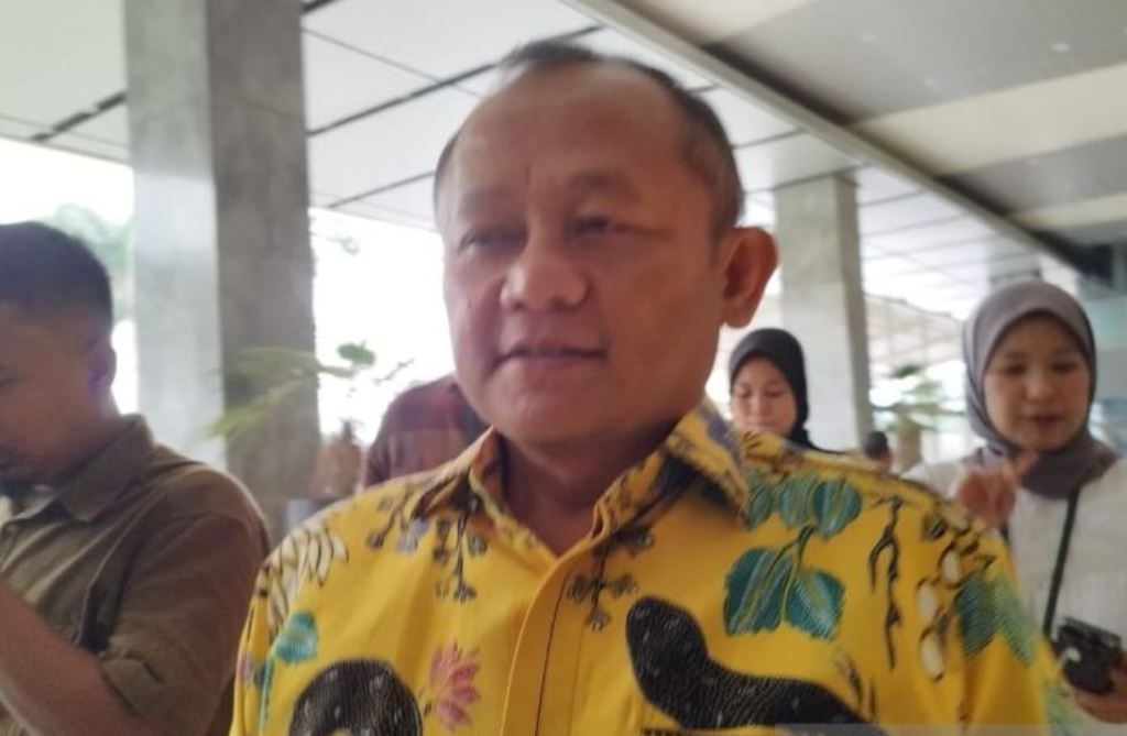 Sekretaris Jenderal DPP Partai Golkar Muhammad Sarmuji di kompleks parlemen, Senayan, Jakarta, Rabu (4/6/2025). ANTARA/Bagus Ahmad Rizaldi