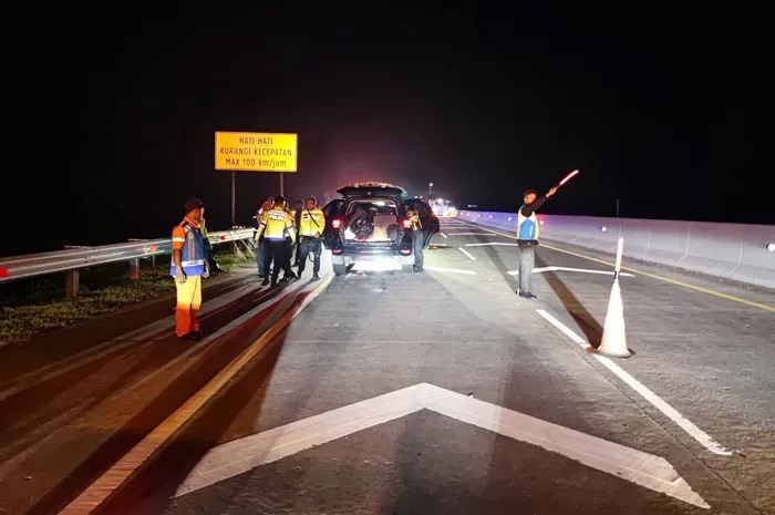 Kecelakaan maut di Jalan Tol Solo-Ngawi, menewaskan wakil ketua DPRD.