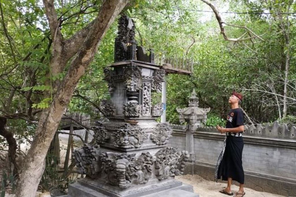 Pura Dalem Suka Merta di Sanur, Denpasar, Bali.