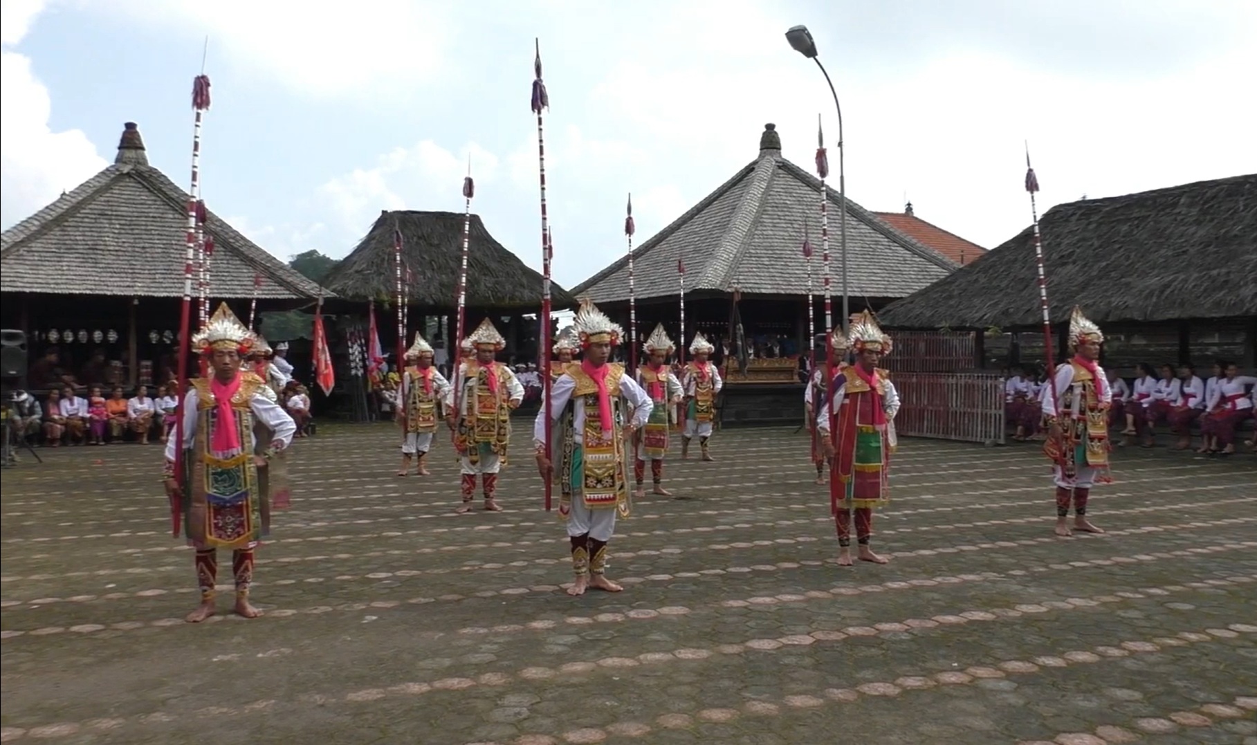 Tari Baris Gede di Desa Bayung Gede, Kecamatan Kintamani, Bangli