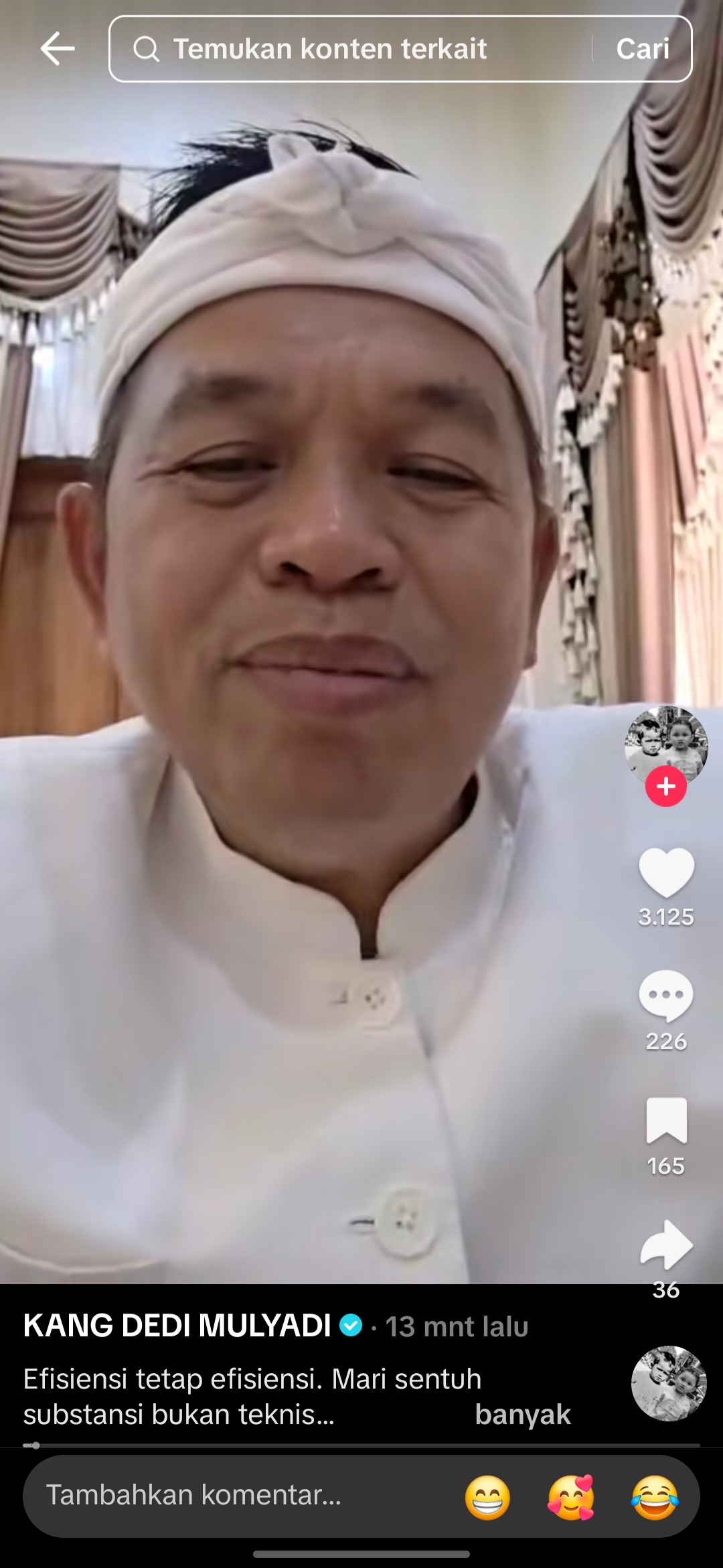 KDM: Gubernur Jawa Barat melarang penyelenggaraan rapat oleh pejabat pemerintah di hotel.