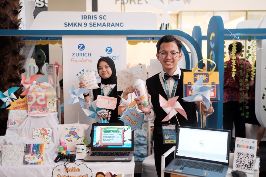 Zurich Indonesia, Z Zurich Foundation, dan Prestasi Junior Indonesia menutup pelaksanaan tahun ketiga Zurich Entrepreneurship Program (ZEP)