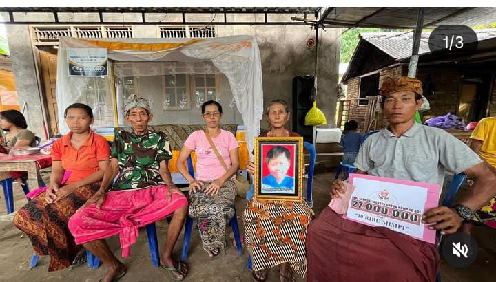 Keluarga Komang Adi Terima Bantuan Pengabenan Usai Tragedi Tenggelam di Tambak Udang