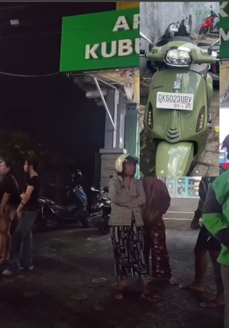 Seorang warga mengaku kehilangan sepeda motor vespa
