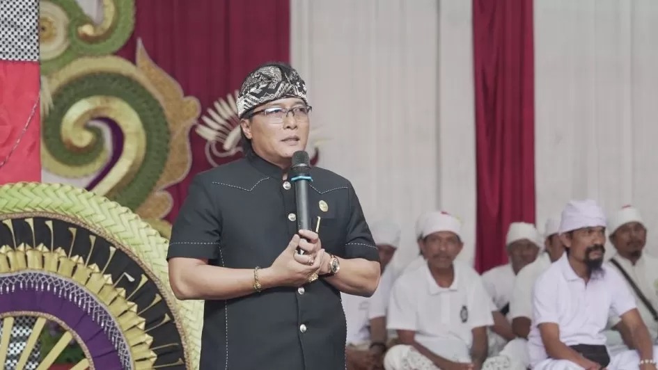 GIRI PRASTA: Wagub Giri Prasta prihatin dengan insiden tajen di Songan Kintamani yang memakan korban jiwa.