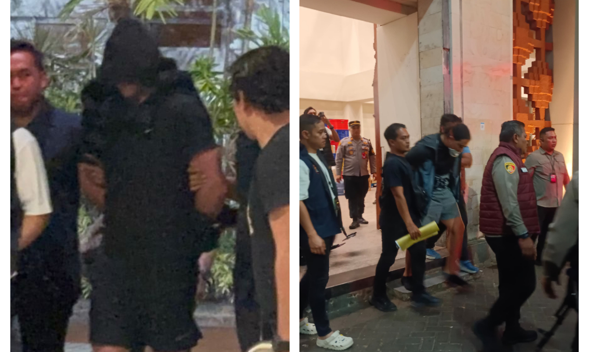Tampang terduga kedua pelaku penembakan WNA di Bali