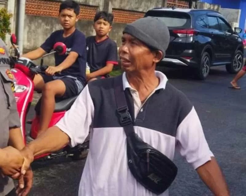 VONIS : I Gede Sardina, pelaku pembunuhan adik kandung divonis hukuman sembilan tahun penjara.