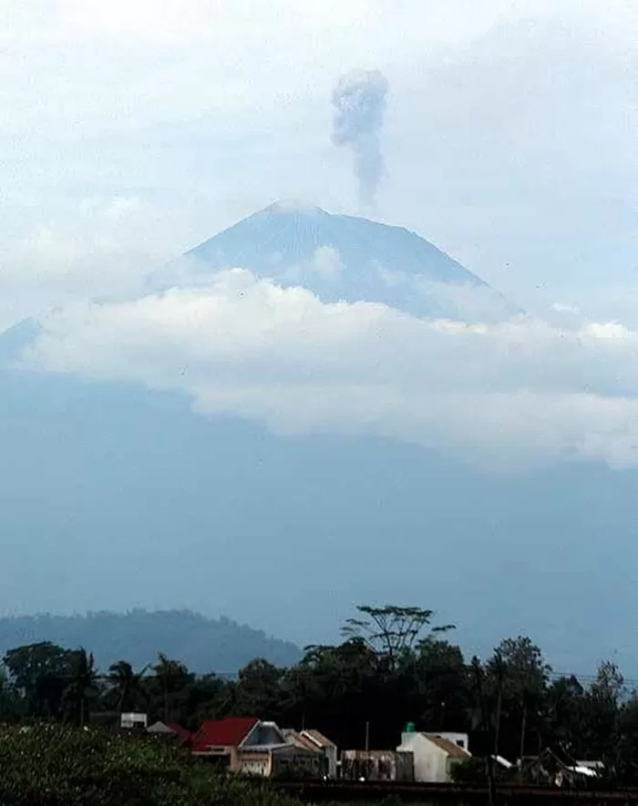 Aktivitas Gunung Semeru alami erupsi 8 kali sehari