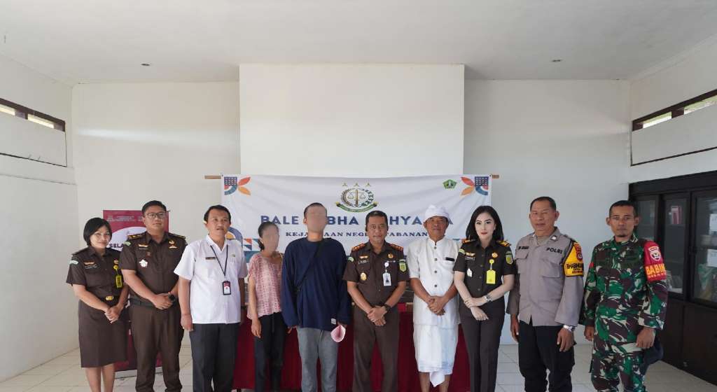 Proses Restorative Justice yang dilakukan terhadap kasus KDRT yang terjadi di Kabupaten Tabanan oleh Kejari Tabanan.