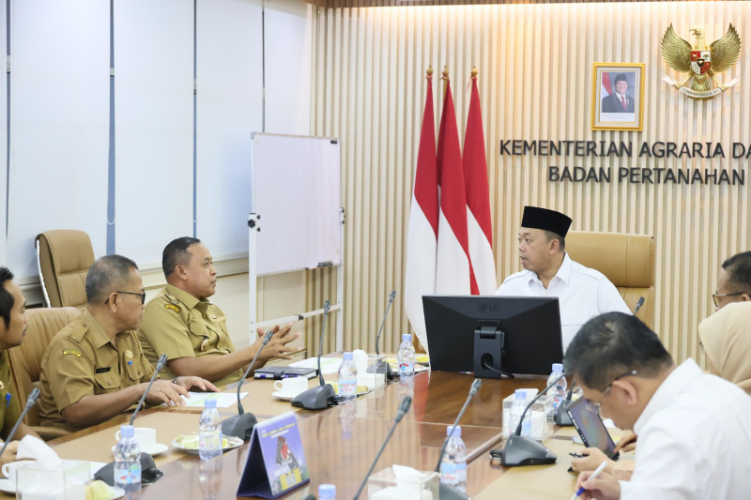 Menteri Nusron Tekankan Kerja Sama untuk Percepat Sertipikasi Aset Pemkot