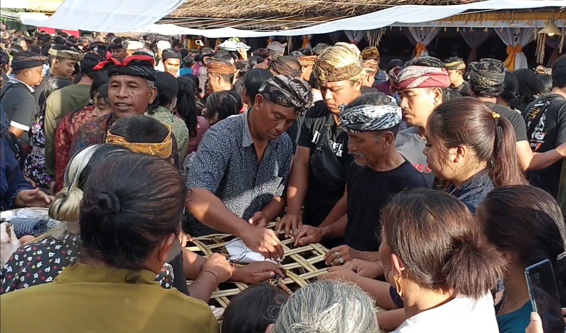 Ritual kematian di Desa Penglipuran, Bangli