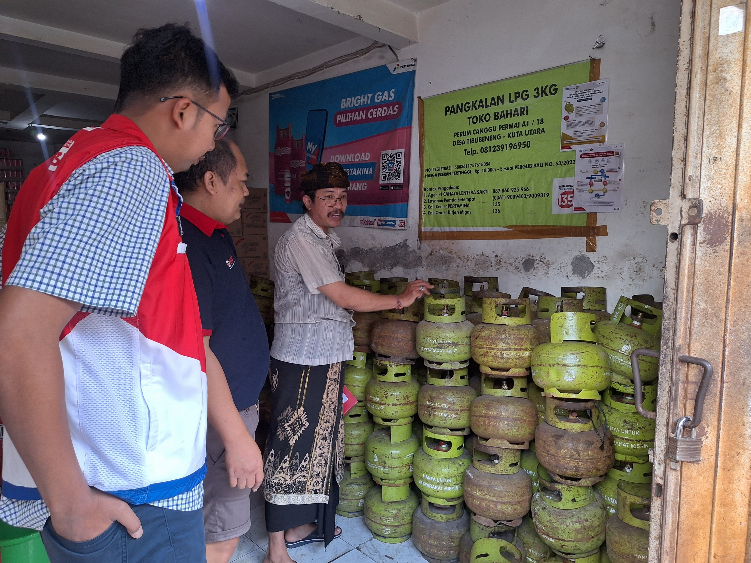 Disperindag Bali Lakukan Sidak LPG 3 Kg di Badung
