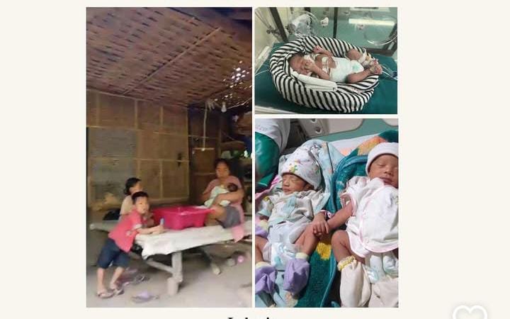 Akun Ary Ulangun membuka donasi untuk membantu biaya pengobatan bayi kembar di Buleleng