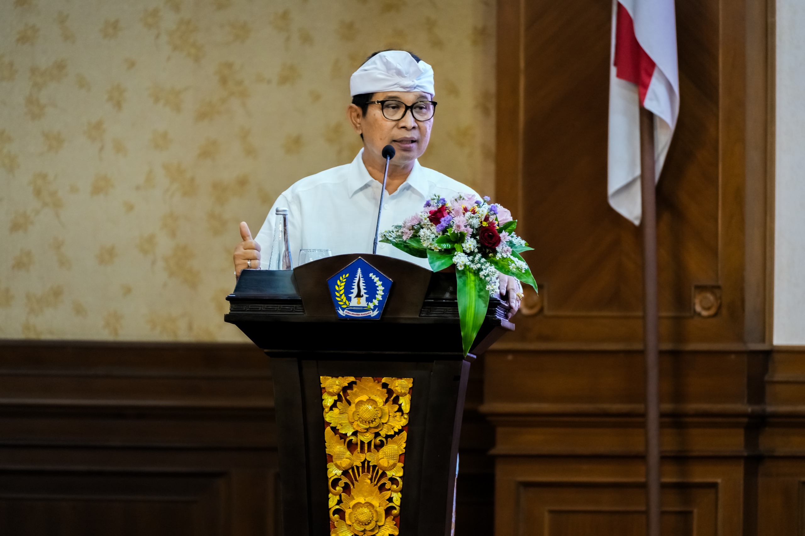 MUSRENBANG: Bupati Adi Arnawa membuka Musrenbang RPJMD Semesta Berencana Kabupaten Badung tahun 2025-2029, di Ruang Kertha Gosana, Puspem Badung, Rabu (2/7).