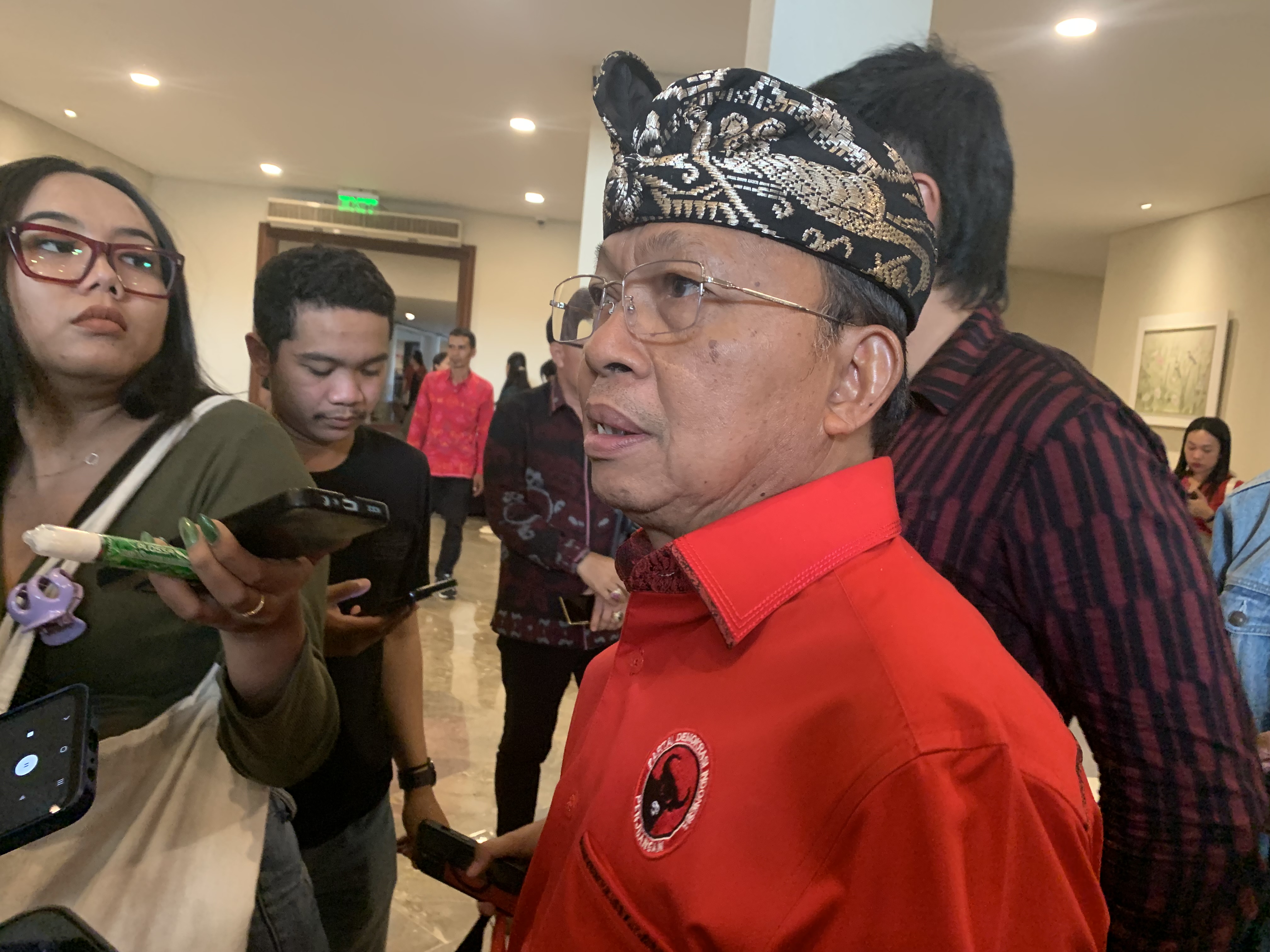 INSENTIF: Gubernur Bali Wayan Koster saat ditemui di Prime Plaza Hotel, Selasa (1/7)