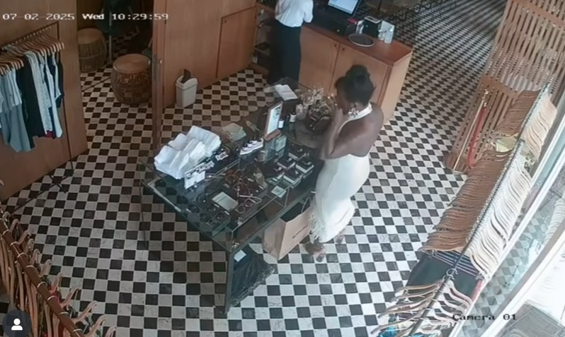 WNA Diduga Curi Barang di Butik Gooseberry Uluwatu