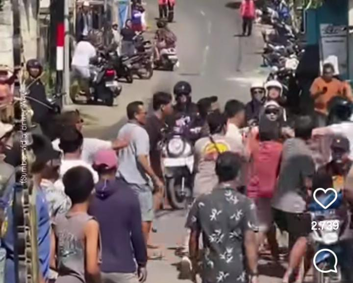 Viral keributan antara WNA dan warga lokal di Nusa Penida