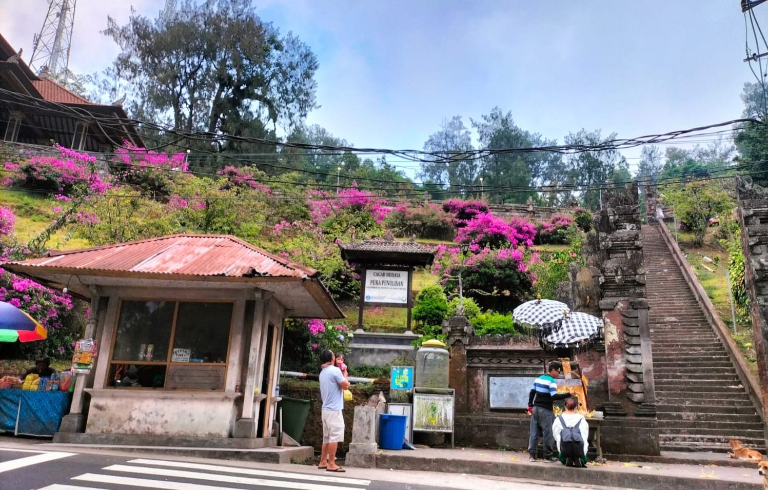Kunjungan ke DTW Pura Penulisan di Desa Sukawana, Kecamatan Kintamani, Bangli, Bali, tergolong masih rendah.