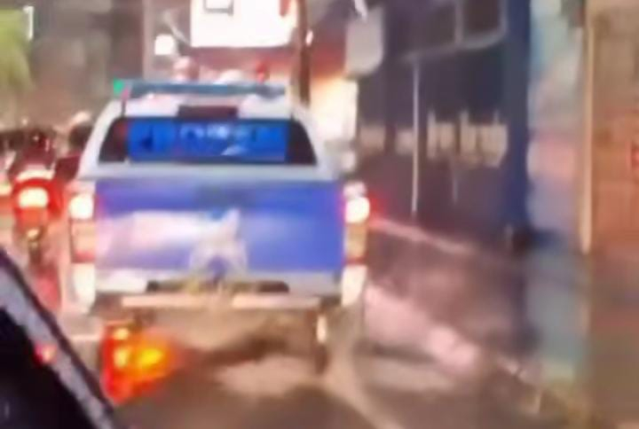 Anak dibawah umur bawa mobil Polisi Terekam Usai Diduga Tabrak Lari di Tapsel
