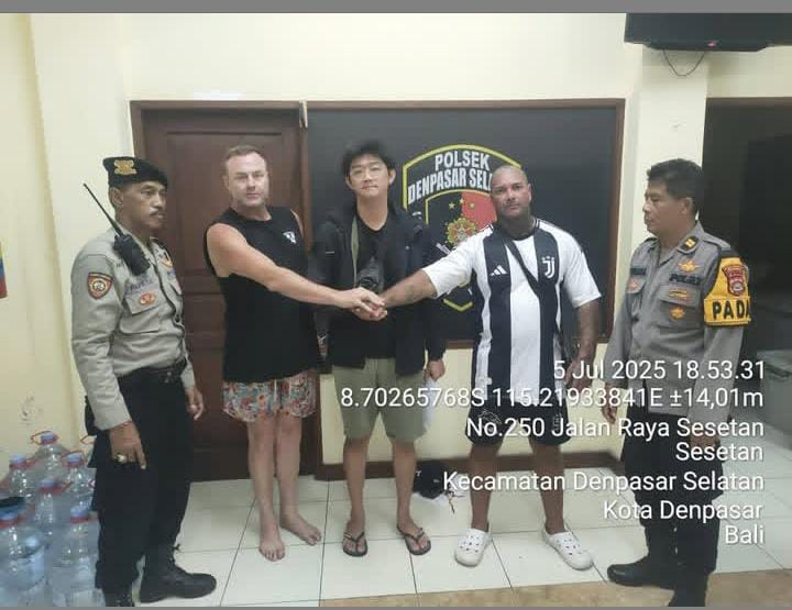 Kasus dugaan pencurian oleh dua WNA di toko pakaian Sanur berakhir damai