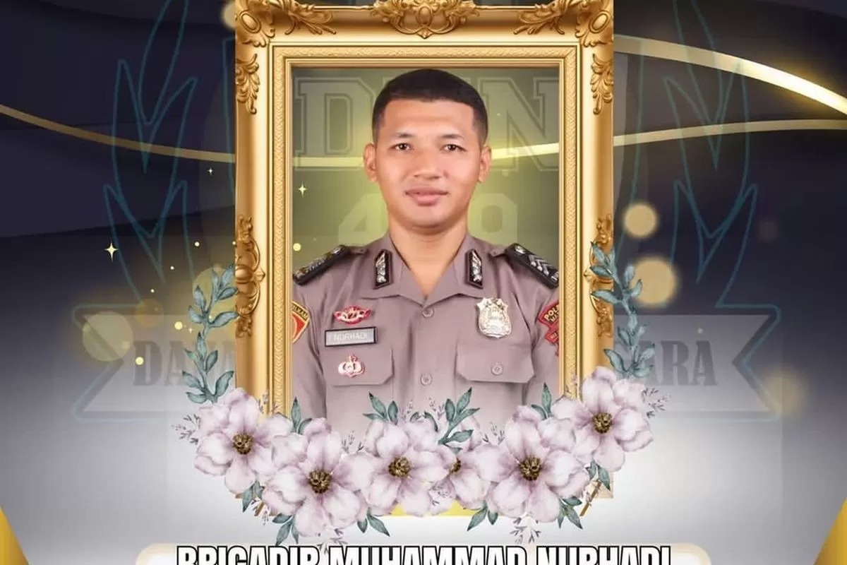Almarhum Brigadir Nurhadi.