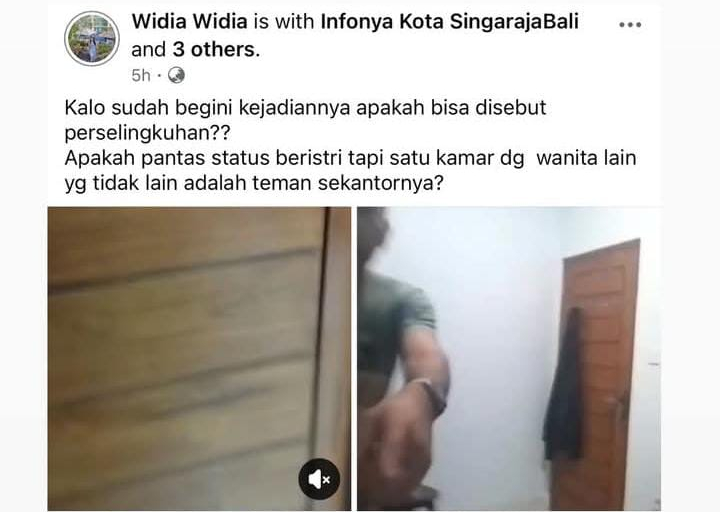 Heboh penggerebekan oknum ASN Buleleng yang diduga berselingkuh