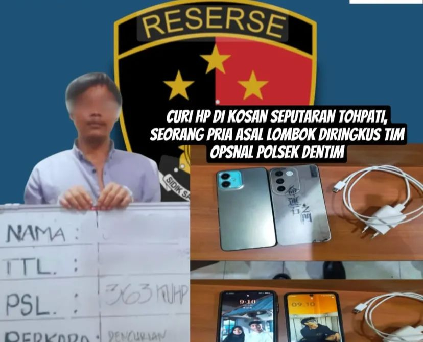 Polsek Denpasar Timur Ungkap Kasus Pencurian di Kos-Kosan, Pelaku Asal Lombok Diamankan