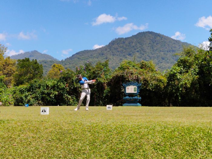 Lapangan golf Bali Handara yang akan digunakan sebagai venue cabor golf saat Porprov Bali 2025.