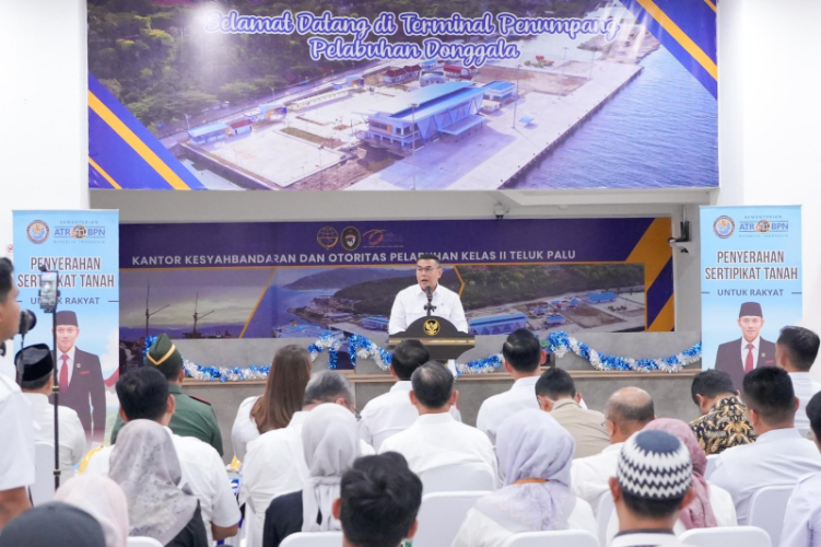 95% Target PTSL Sulawesi Tengah Tercapai