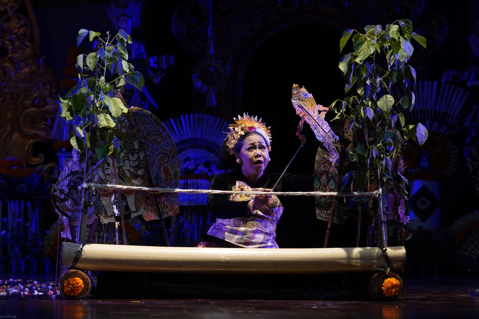 BUDAYA:  Kolaborasi lintas budaya mempertemukan mitos klasik Bali dan Yunani dalam panggung megah Bali World Culture Celebration (BWCC), Sabtu (12/7), di Gedung Ksirarnawa.