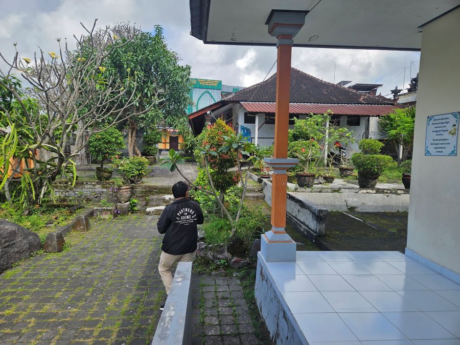 Suasana SD di Kabupaten Karangasem sepi pendaftar jelang tahun ajaran baru.