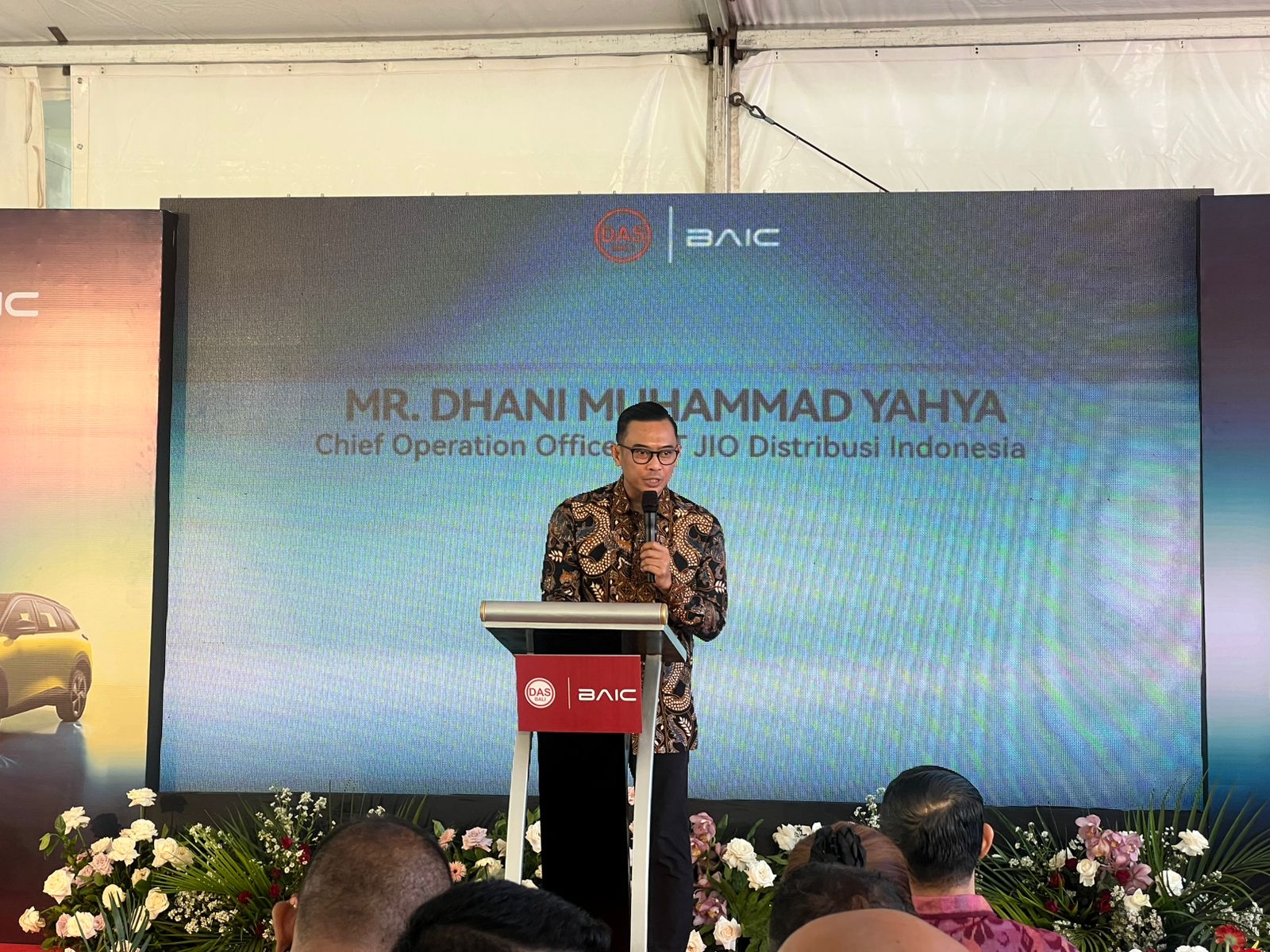 Dhani Yahya, COO BAIC Indonesia.